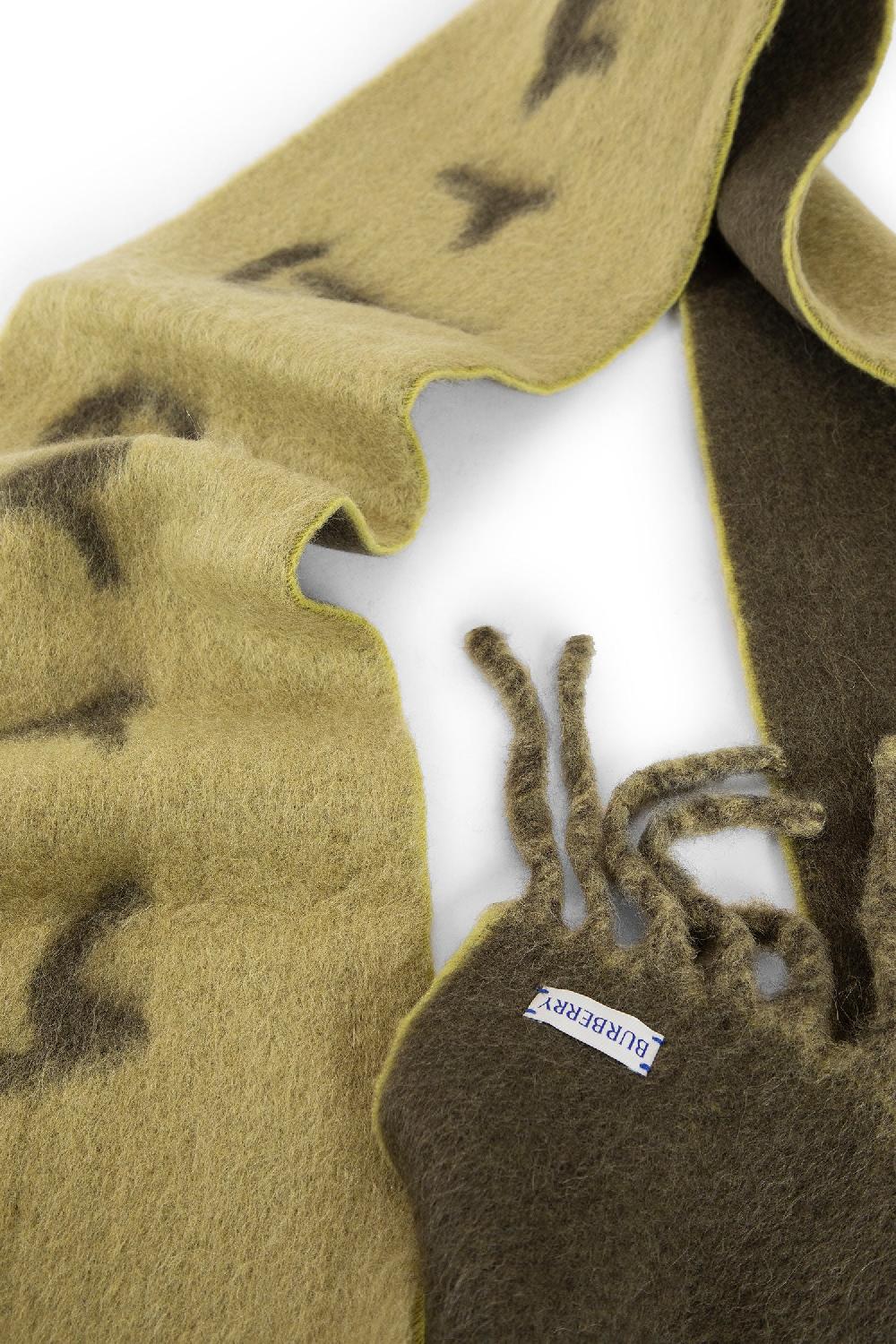 Antonioli BURBERRY WOMAN GREEN SCARVES