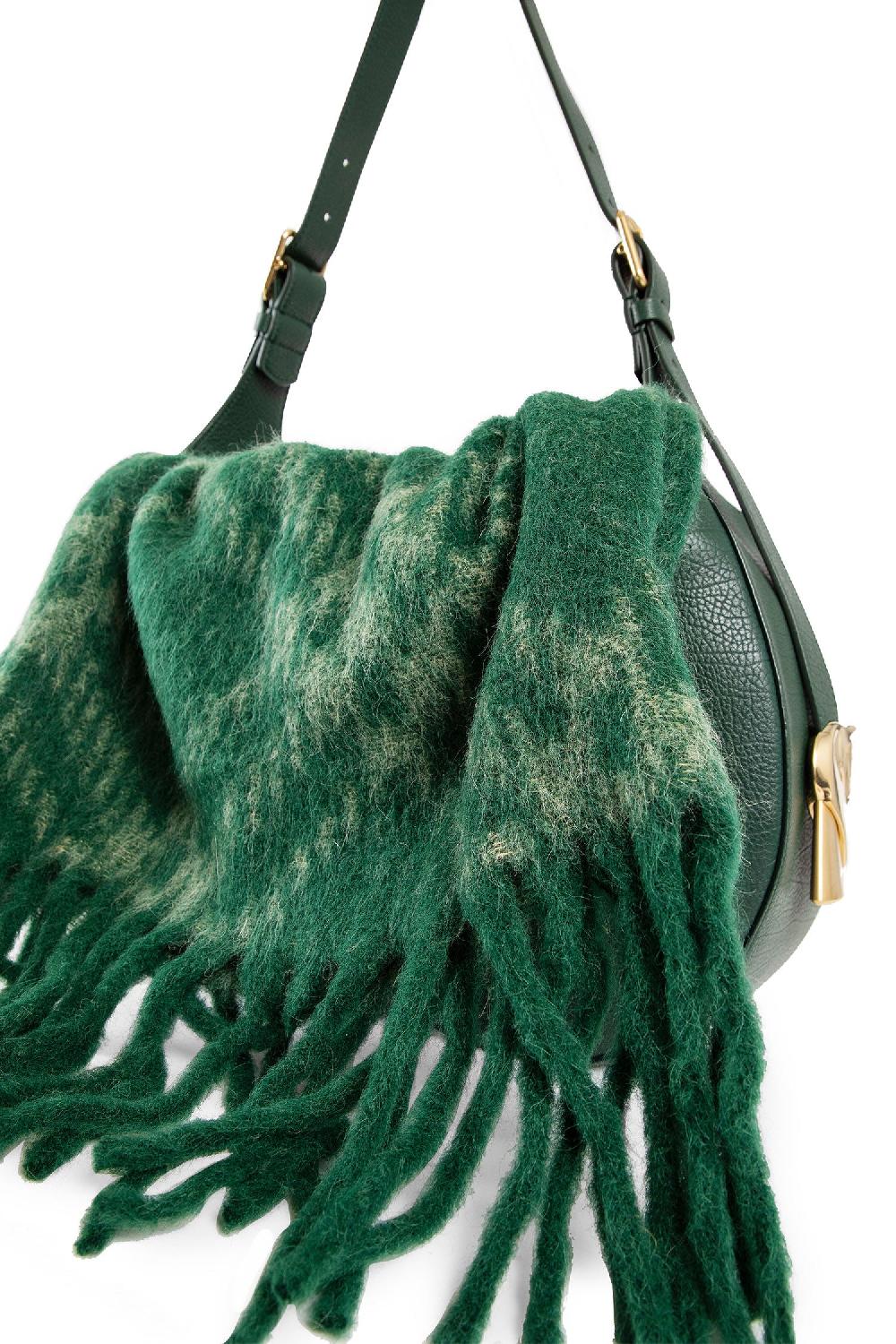 Antonioli BURBERRY WOMAN GREEN SHOULDER BAGS