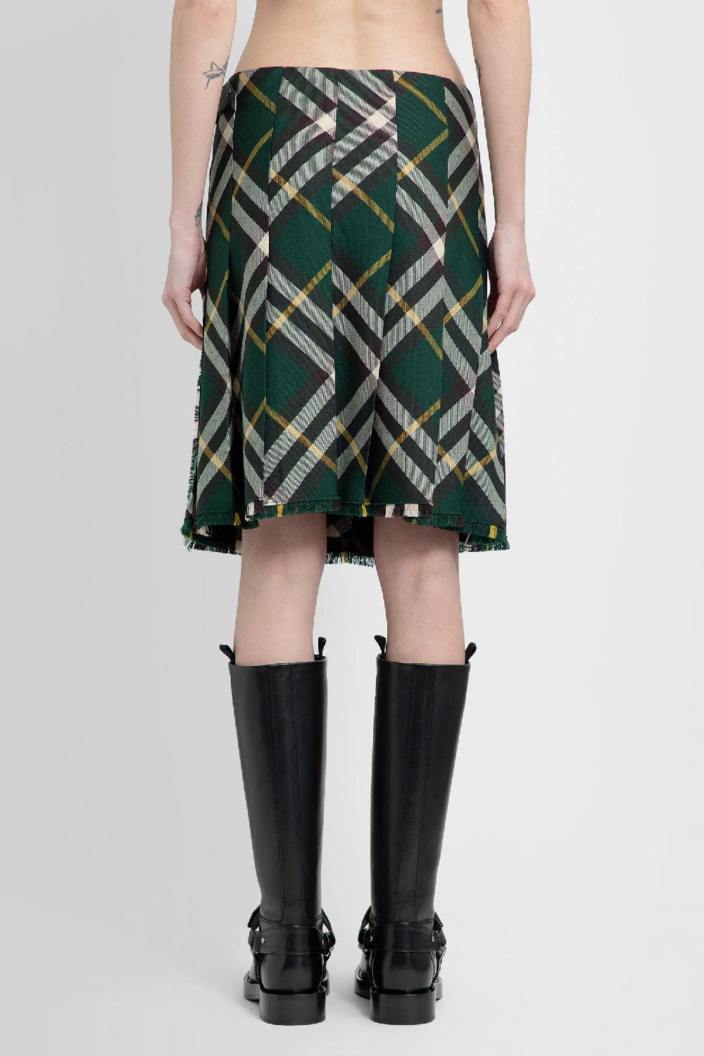 Antonioli BURBERRY WOMAN GREEN SKIRTS