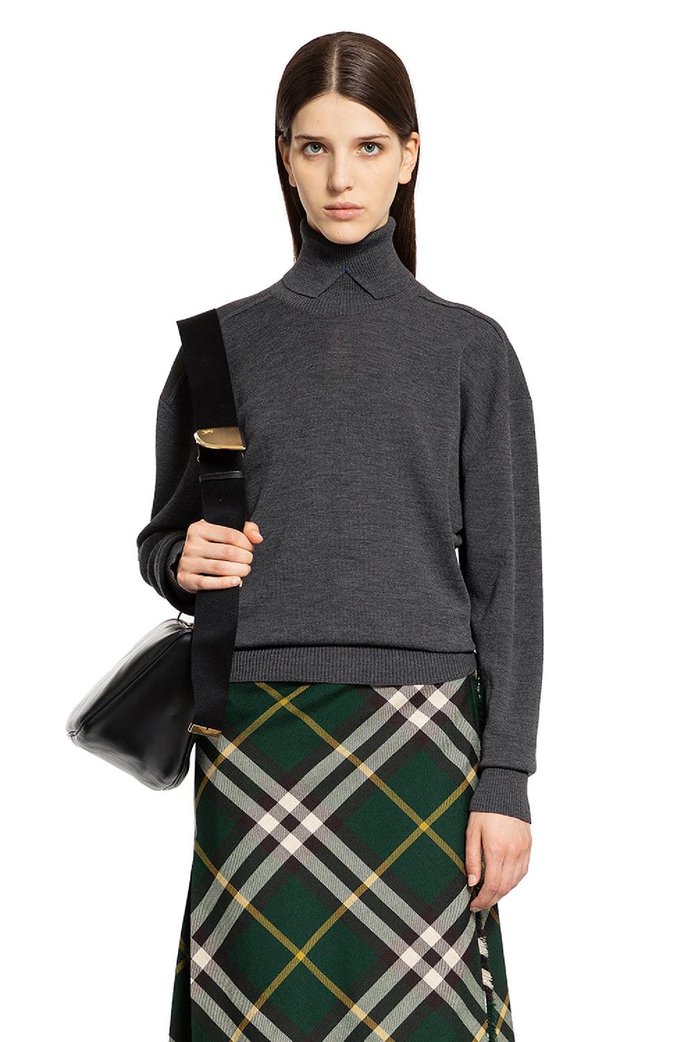 Antonioli BURBERRY WOMAN GREY KNITWEAR