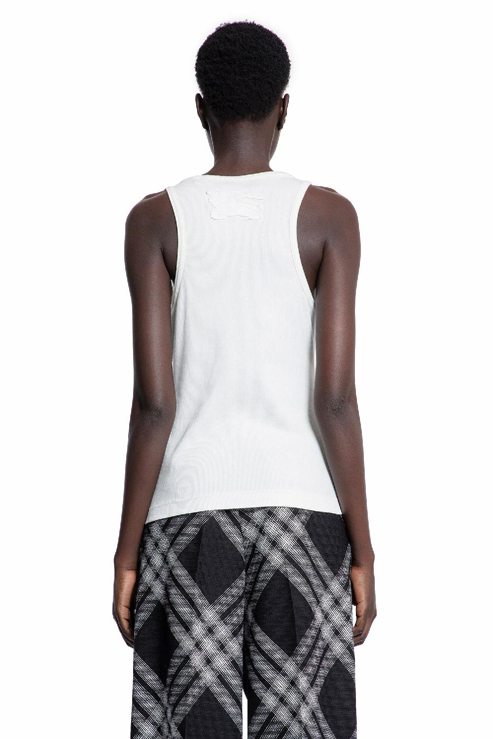 Antonioli BURBERRY WOMAN WHITE T-SHIRTS & TANK TOPS