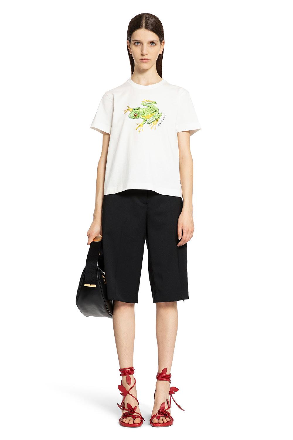 Antonioli BURBERRY WOMAN WHITE T-SHIRTS & TANK TOPS