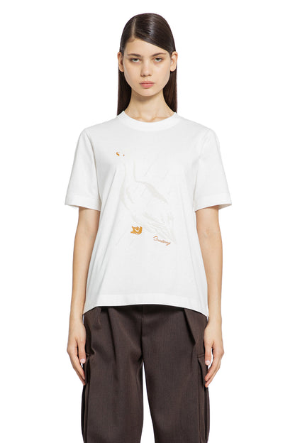 Antonioli BURBERRY WOMAN WHITE T-SHIRTS & TANK TOPS