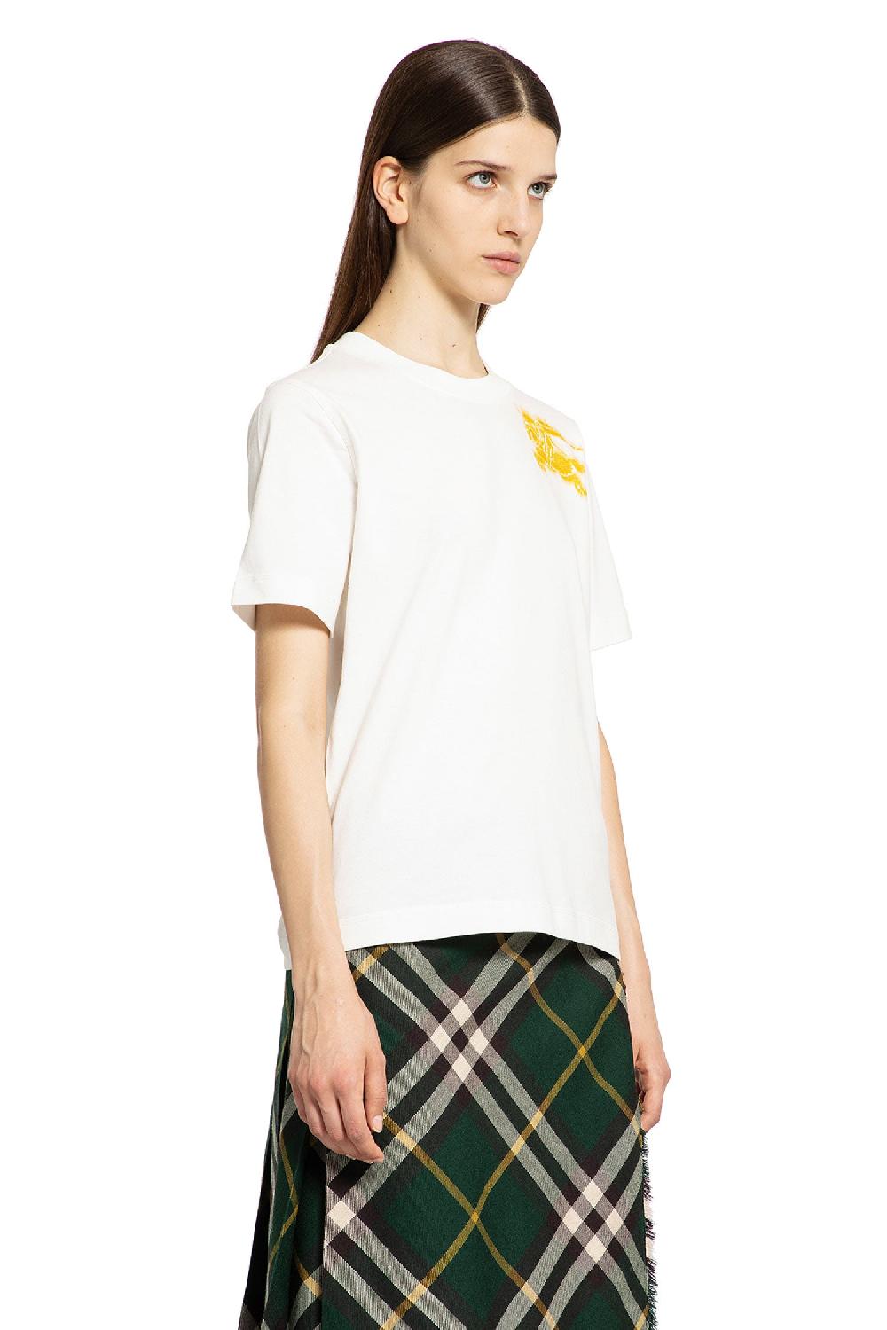 Antonioli BURBERRY WOMAN WHITE T-SHIRTS & TANK TOPS