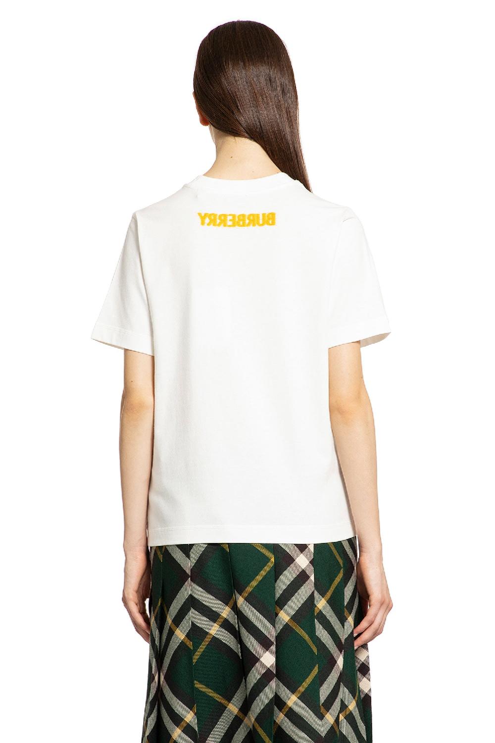 Antonioli BURBERRY WOMAN WHITE T-SHIRTS & TANK TOPS