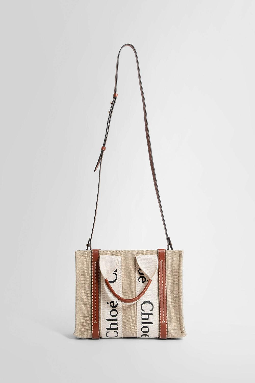 Antonioli CHLOÉ WOMAN BEIGE TOTE BAGS