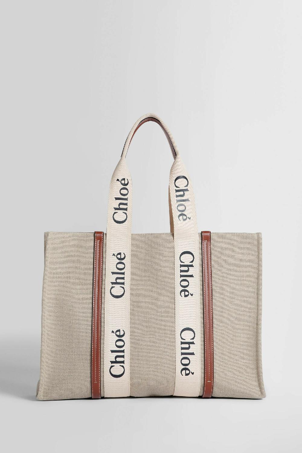 Antonioli CHLOÉ WOMAN BEIGE TOTE BAGS