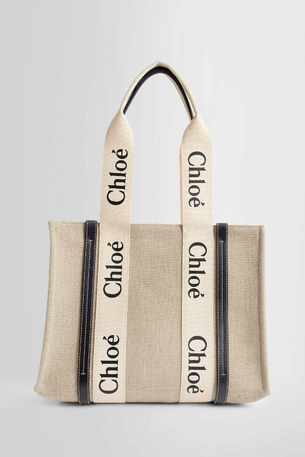 Antonioli CHLOÉ WOMAN BEIGE TOTE BAGS