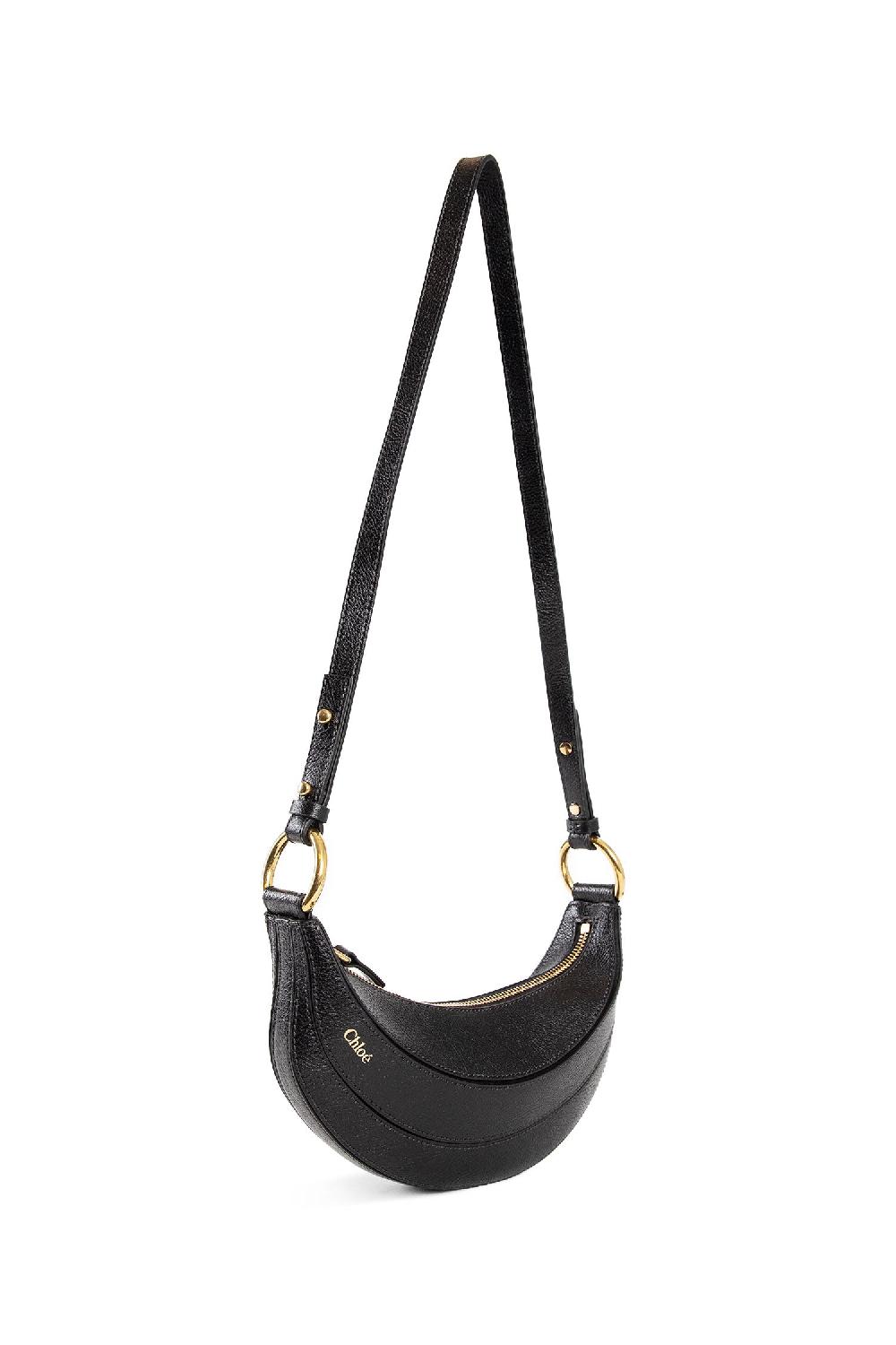 Antonioli CHLOÉ WOMAN BLACK CROSSBODY BAGS
