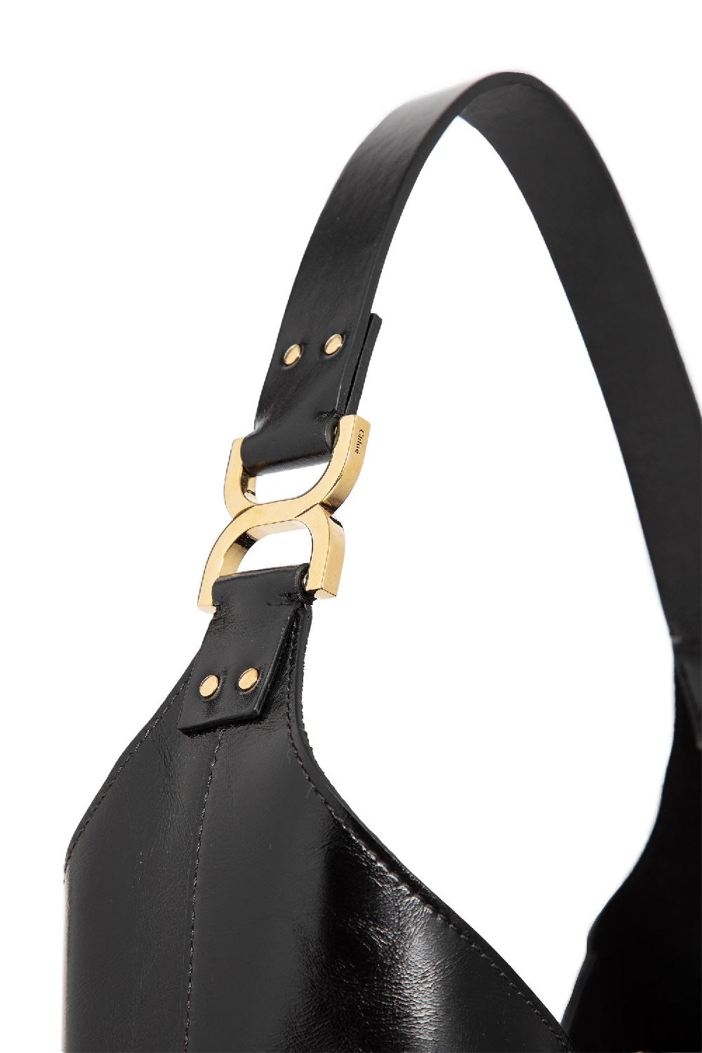 Antonioli CHLOÉ WOMAN BLACK SHOULDER BAGS