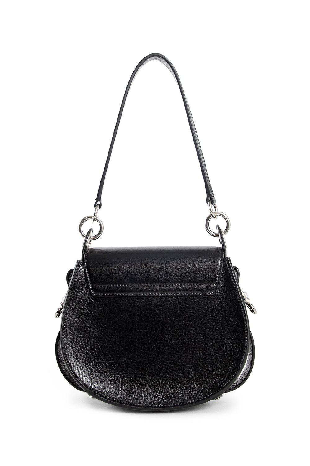 Antonioli CHLOÉ WOMAN BLACK SHOULDER BAGS