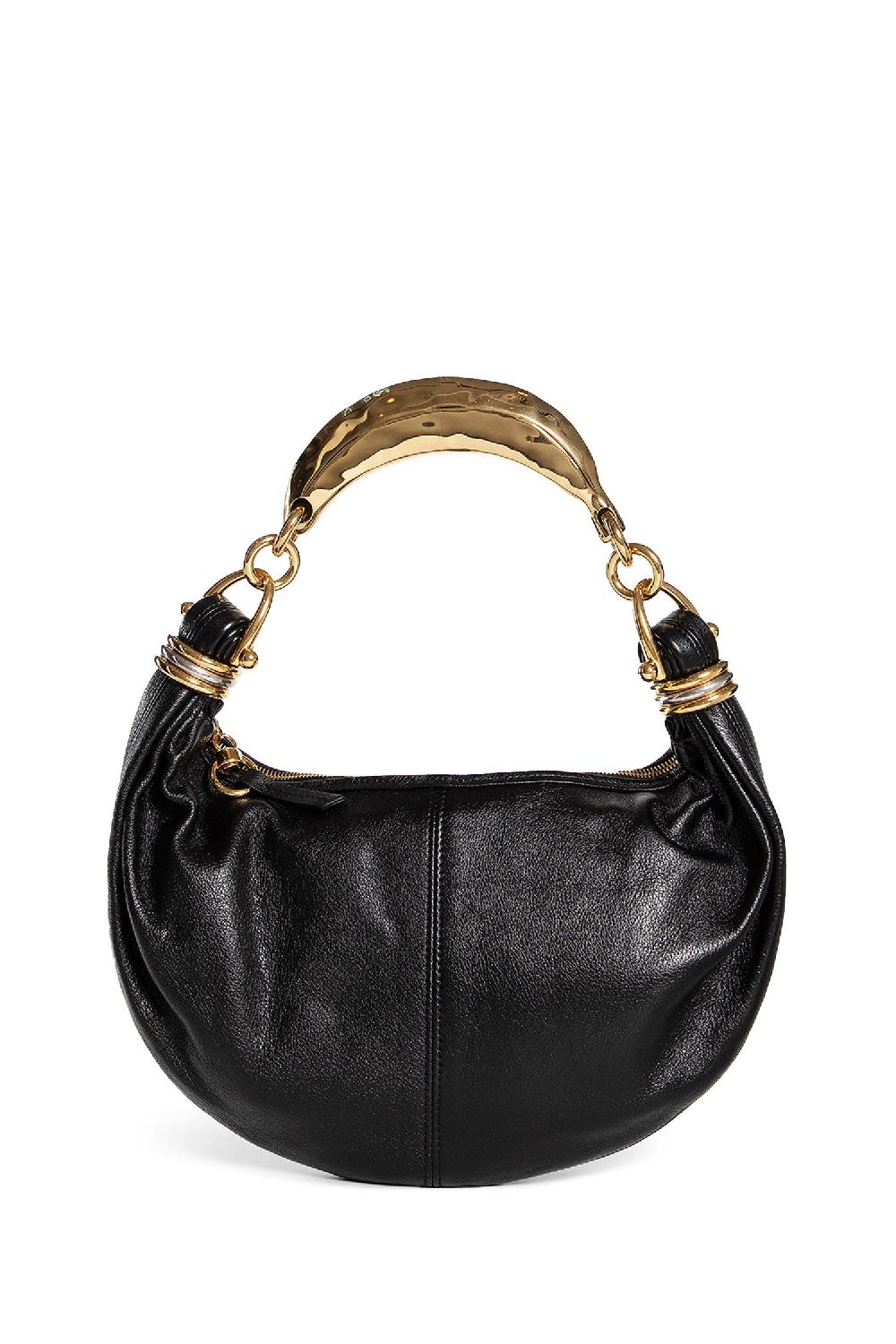 Antonioli CHLOÉ WOMAN BLACK SHOULDER BAGS