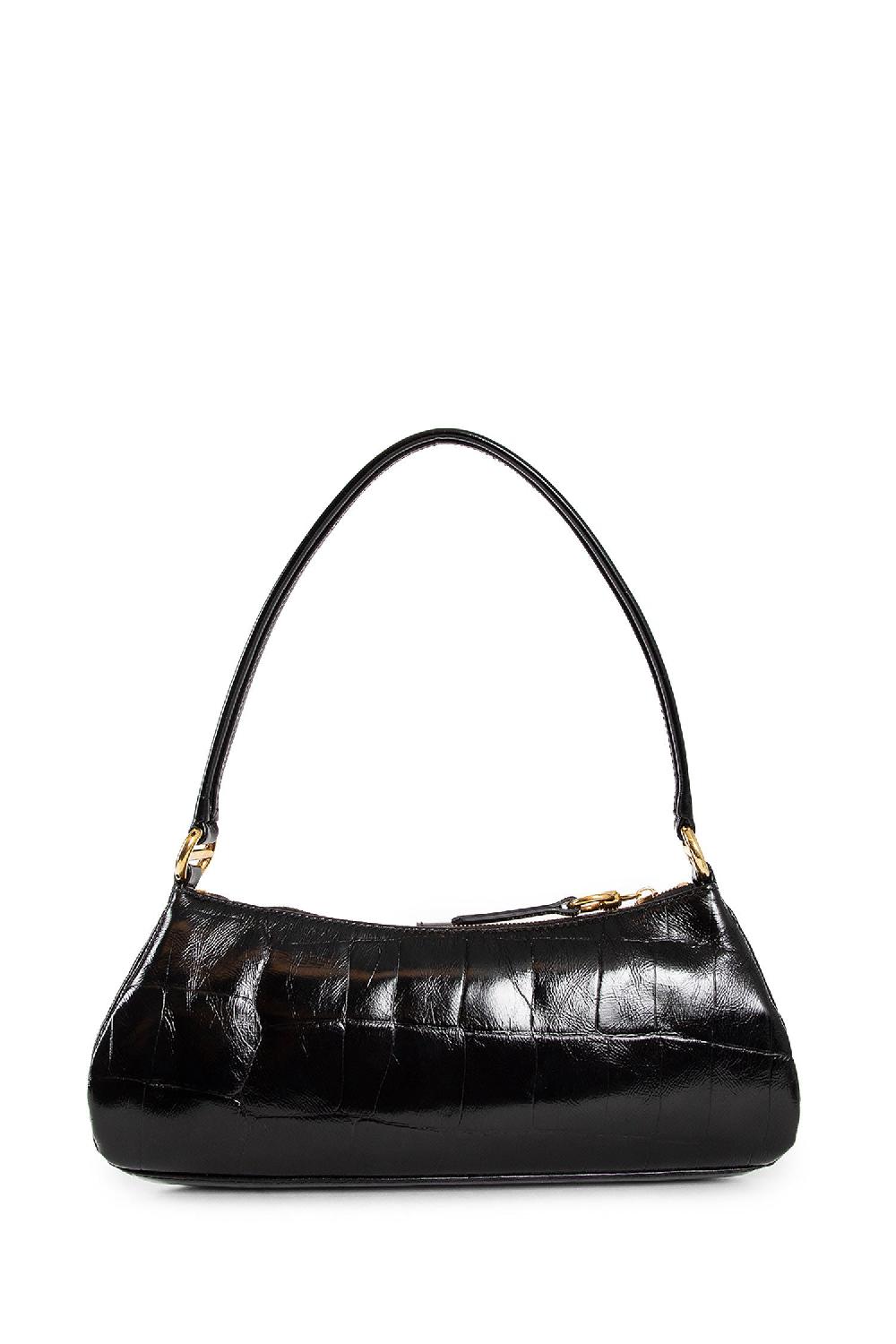 Antonioli CHLOÉ WOMAN BLACK SHOULDER BAGS