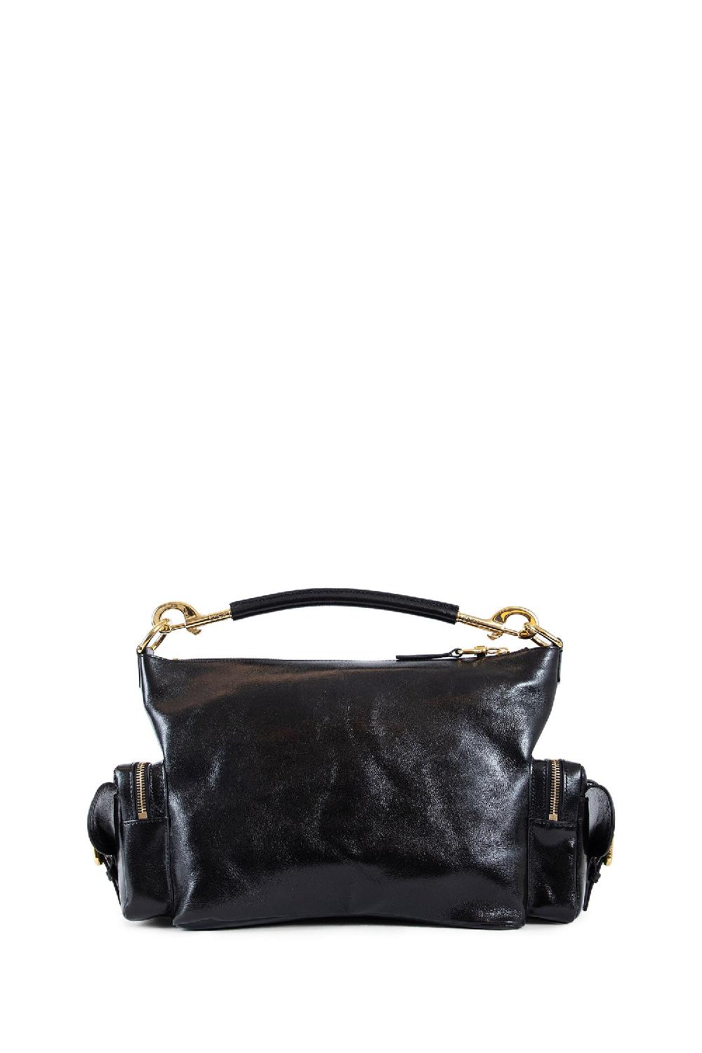 Antonioli CHLOÉ WOMAN BLACK TOP HANDLE BAGS