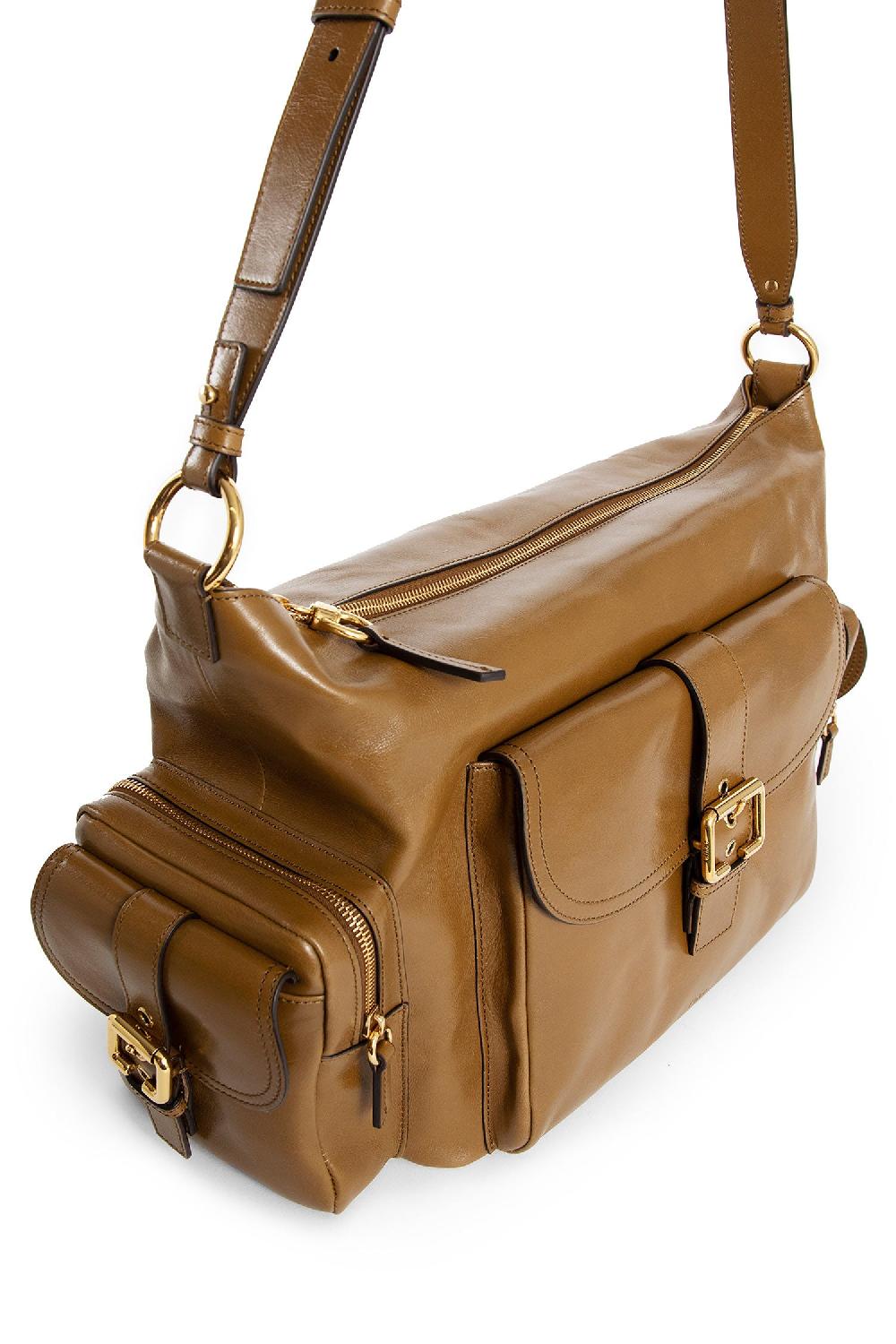 Antonioli CHLOÉ WOMAN BROWN SHOULDER BAGS