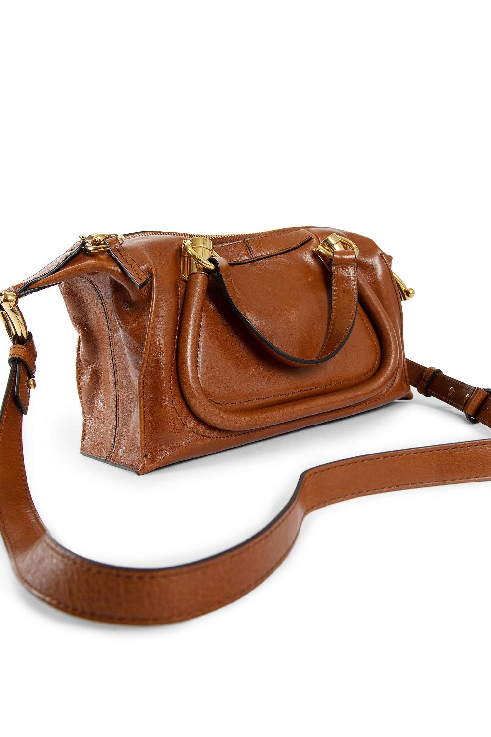 Antonioli CHLOÉ WOMAN BROWN TOP HANDLE BAGS