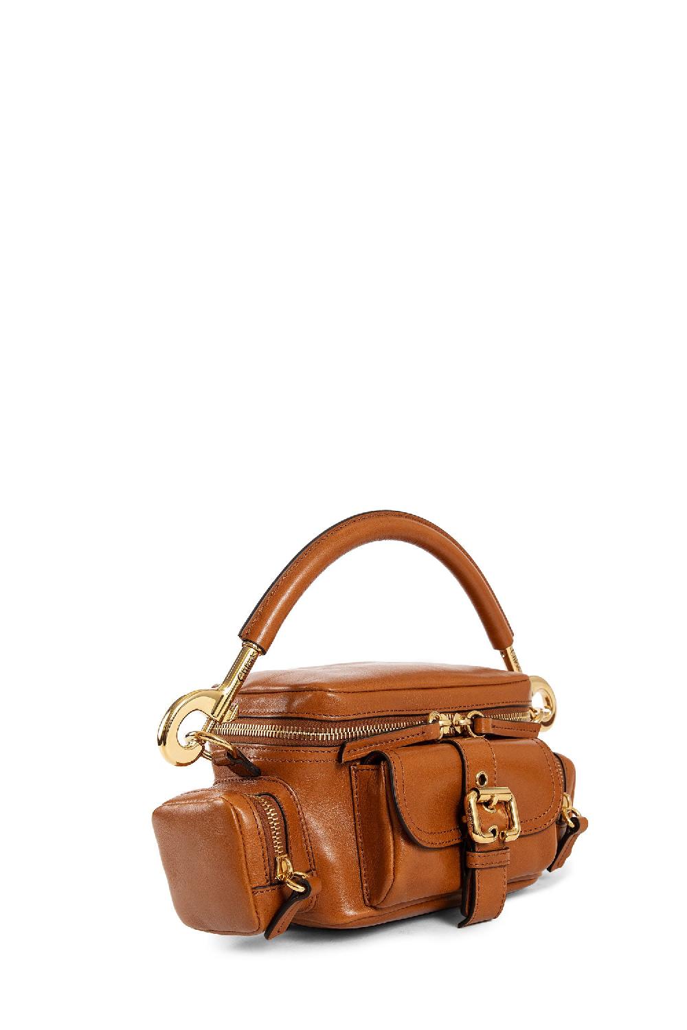 Antonioli CHLOÉ WOMAN BROWN TOP HANDLE BAGS