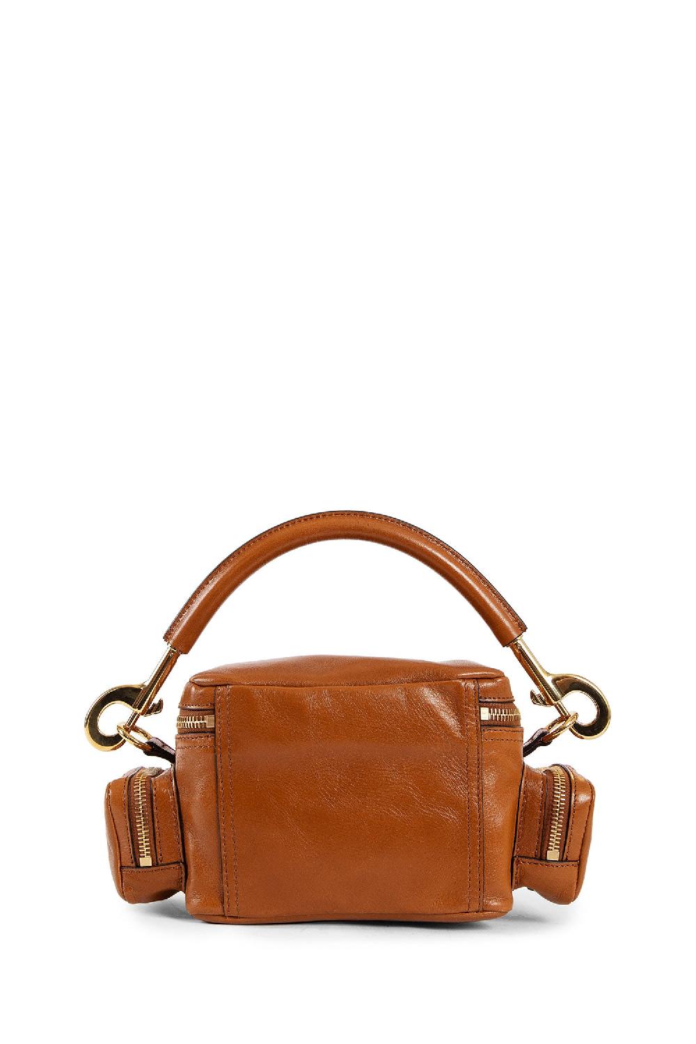 Antonioli CHLOÉ WOMAN BROWN TOP HANDLE BAGS