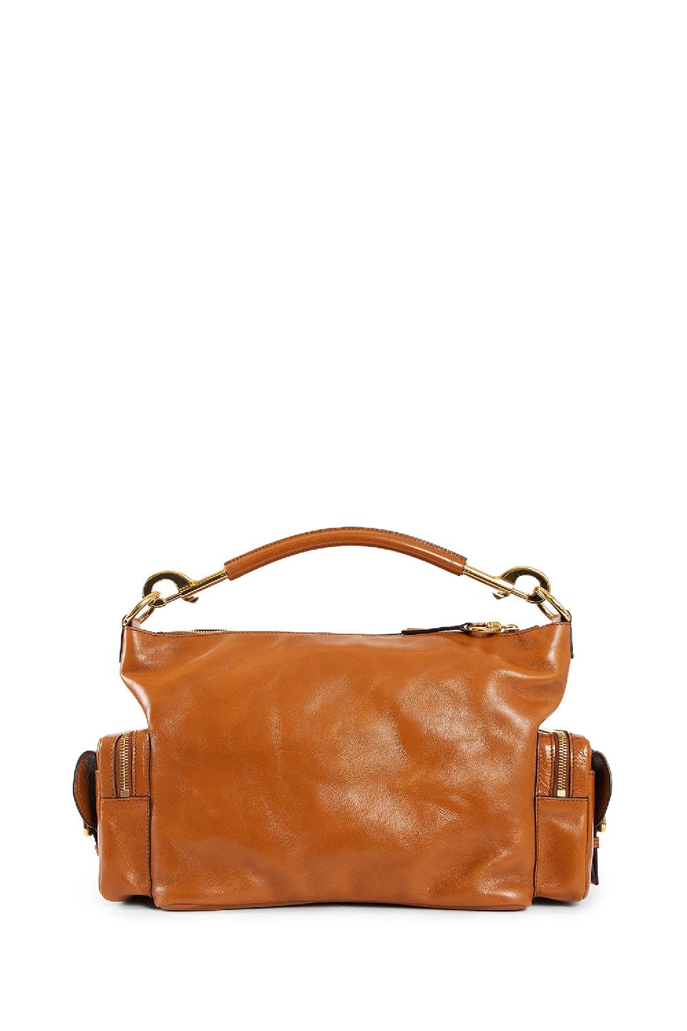 Antonioli CHLOÉ WOMAN BROWN TOP HANDLE BAGS