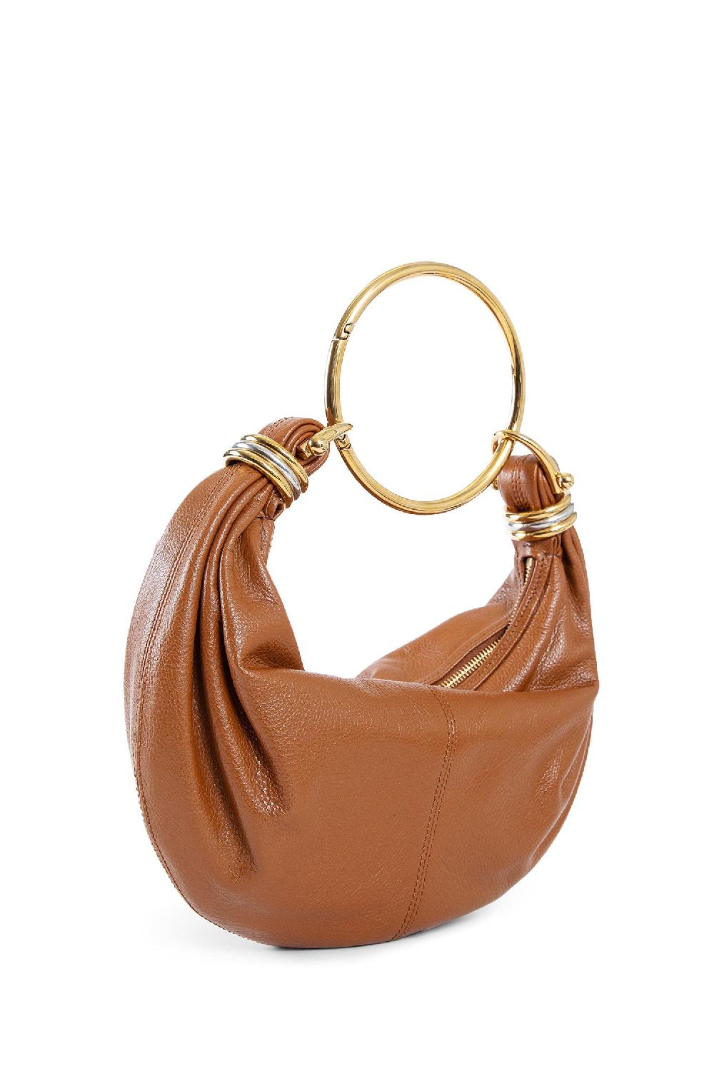 Antonioli CHLOÉ WOMAN BROWN TOP HANDLE BAGS