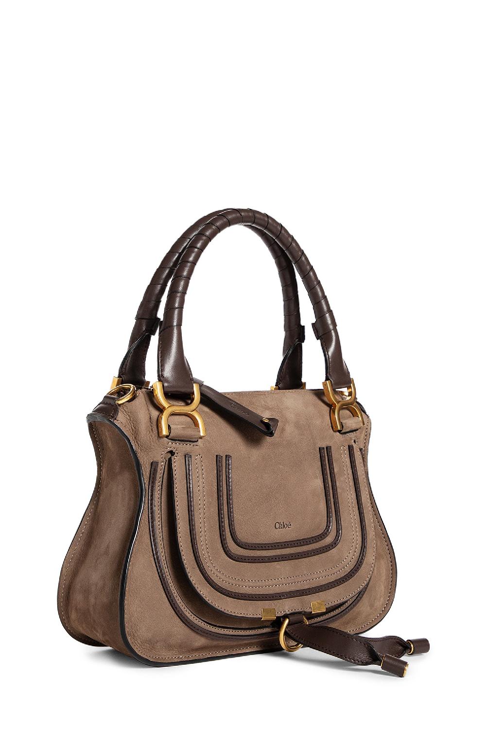 Antonioli CHLOÉ WOMAN GREY TOP HANDLE BAGS