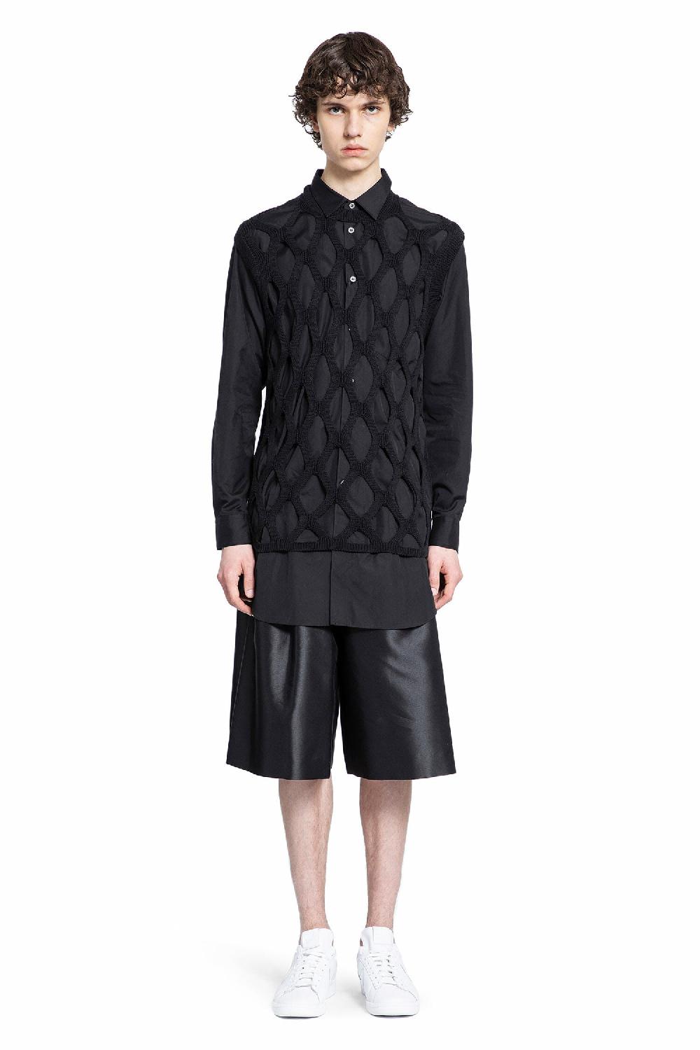 Antonioli COMME DES GARCONS BLACK MAN BLACK VESTS