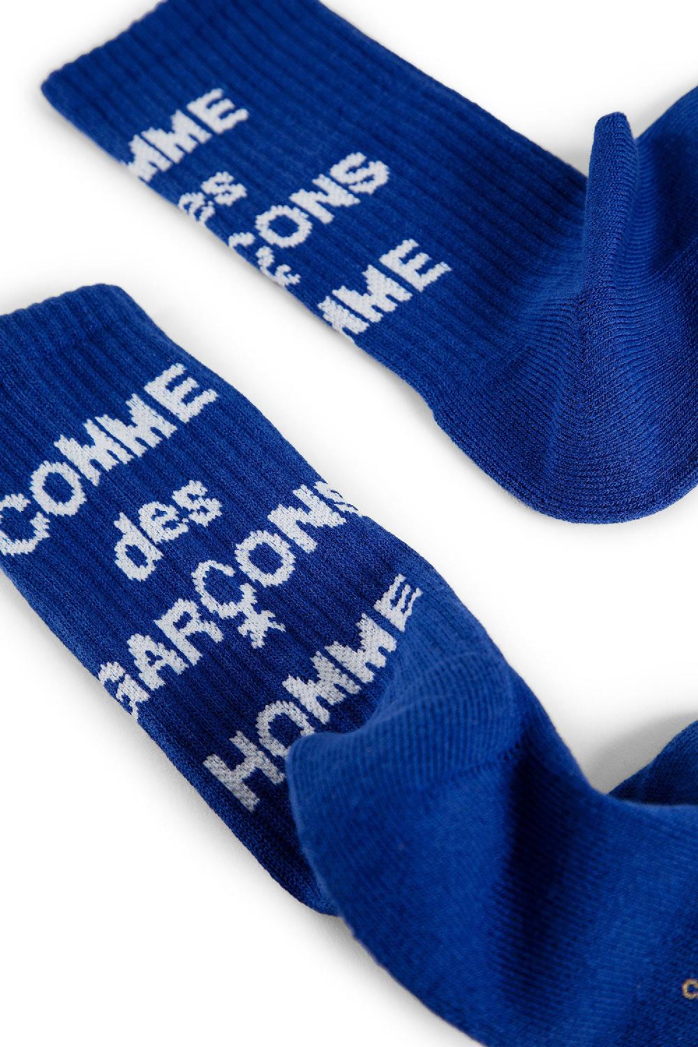 Antonioli COMME DES GARCONS HOMME MAN BLUE SOCKS