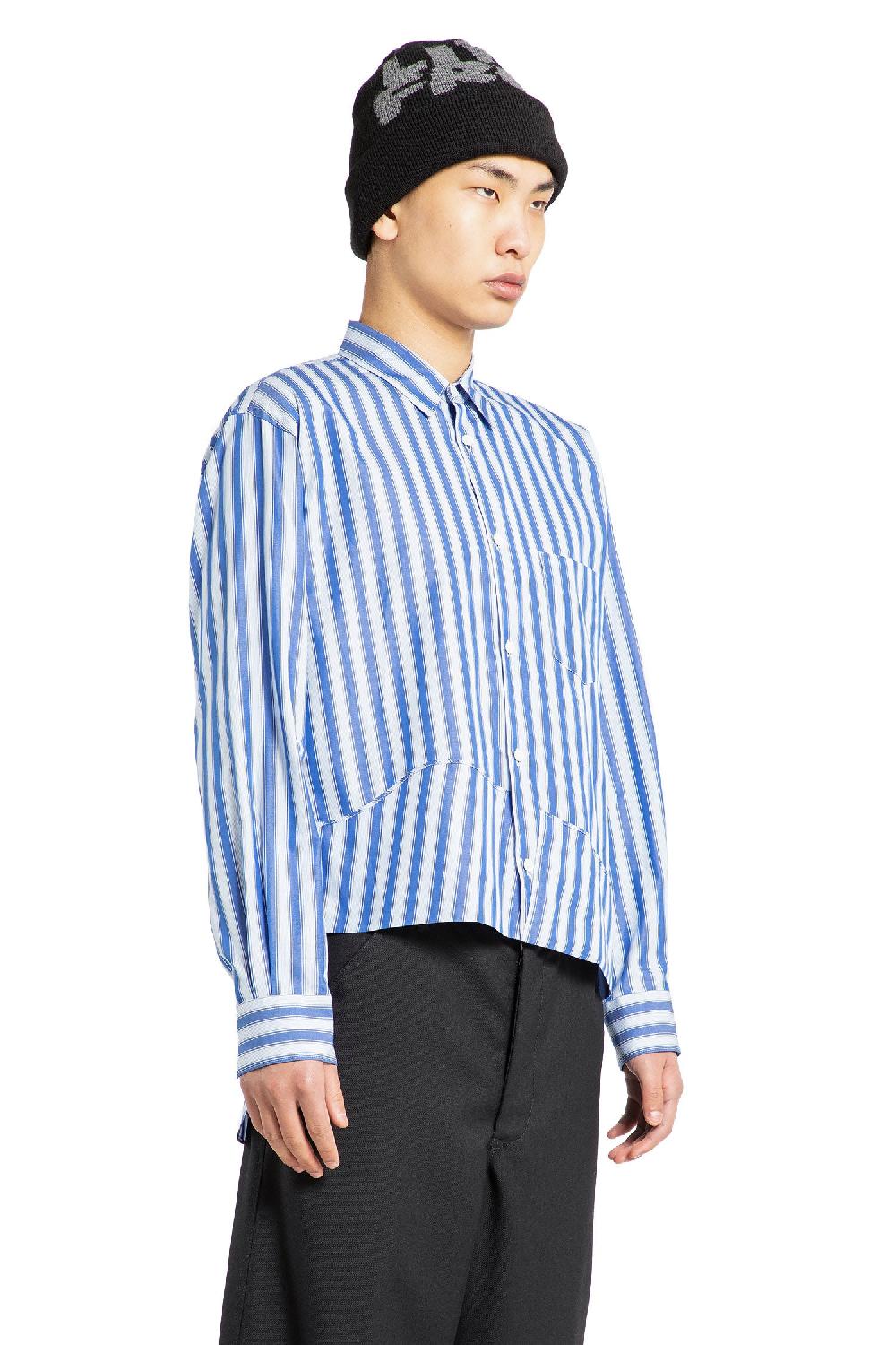 Antonioli COMME DES GARCONS SHIRT MAN BLUE SHIRTS