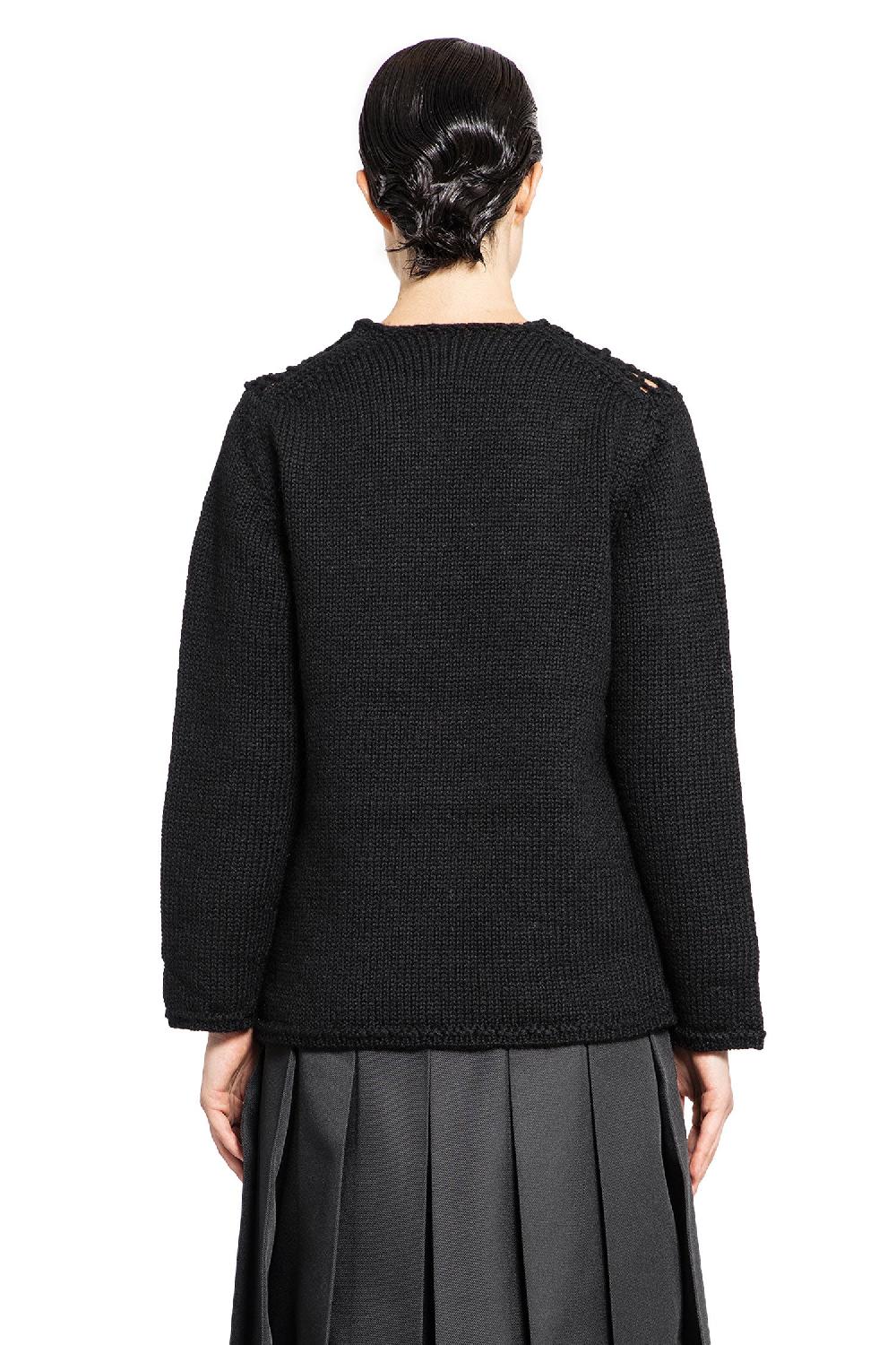 Antonioli COMME DES GARCONS WOMAN BLACK KNITWEAR