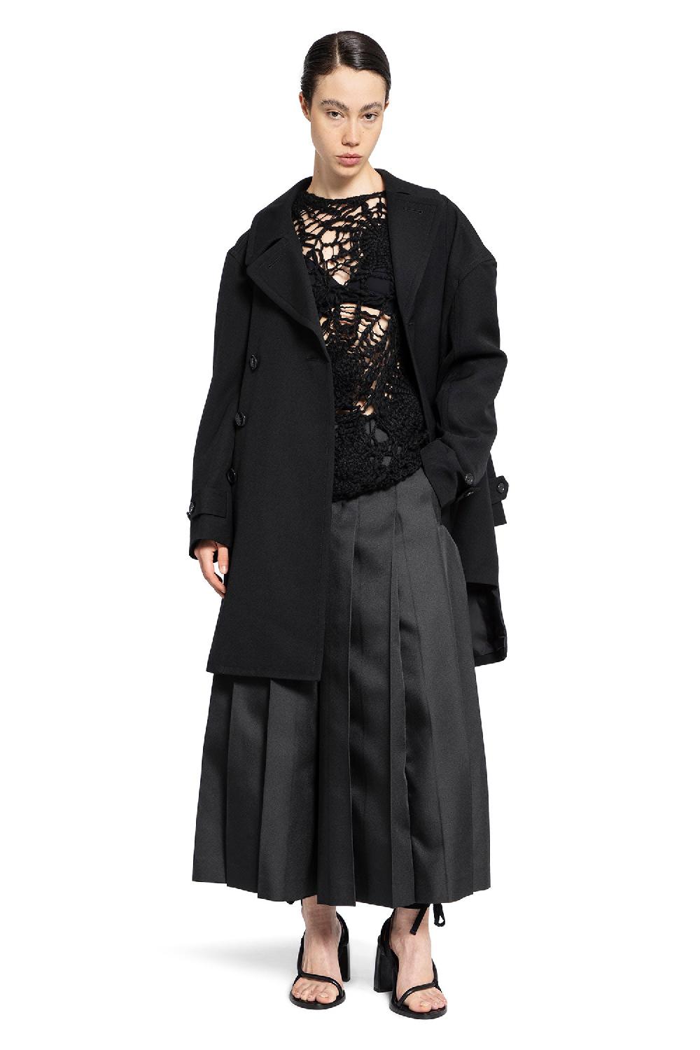 Antonioli COMME DES GARCONS WOMAN BLACK KNITWEAR