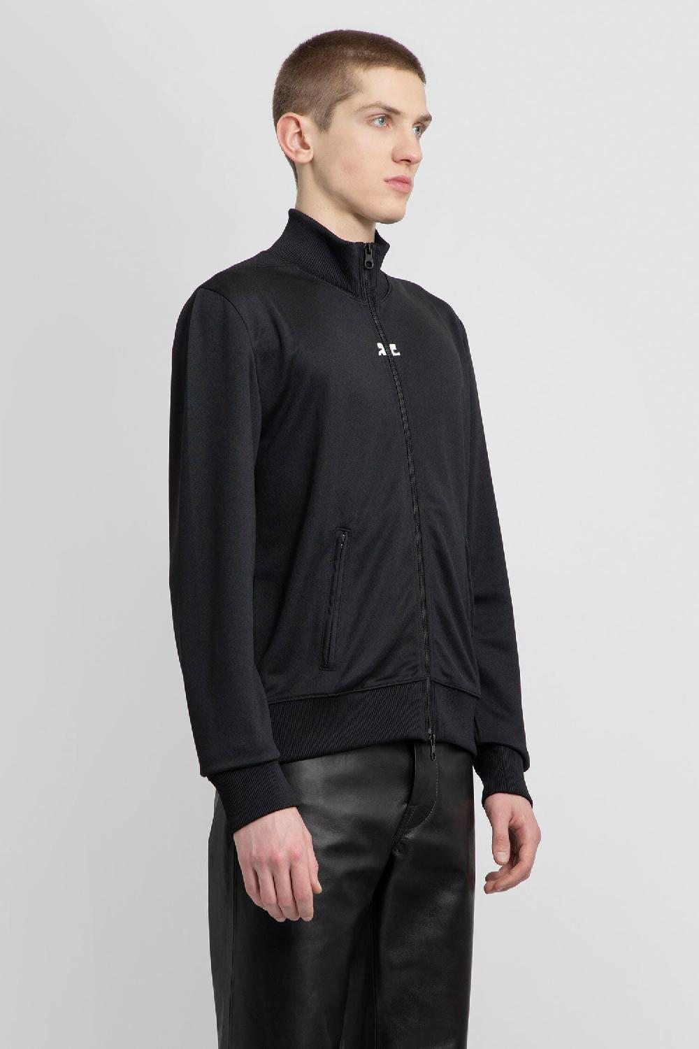 Antonioli COURRÈGES MAN BLACK SWEATSHIRTS