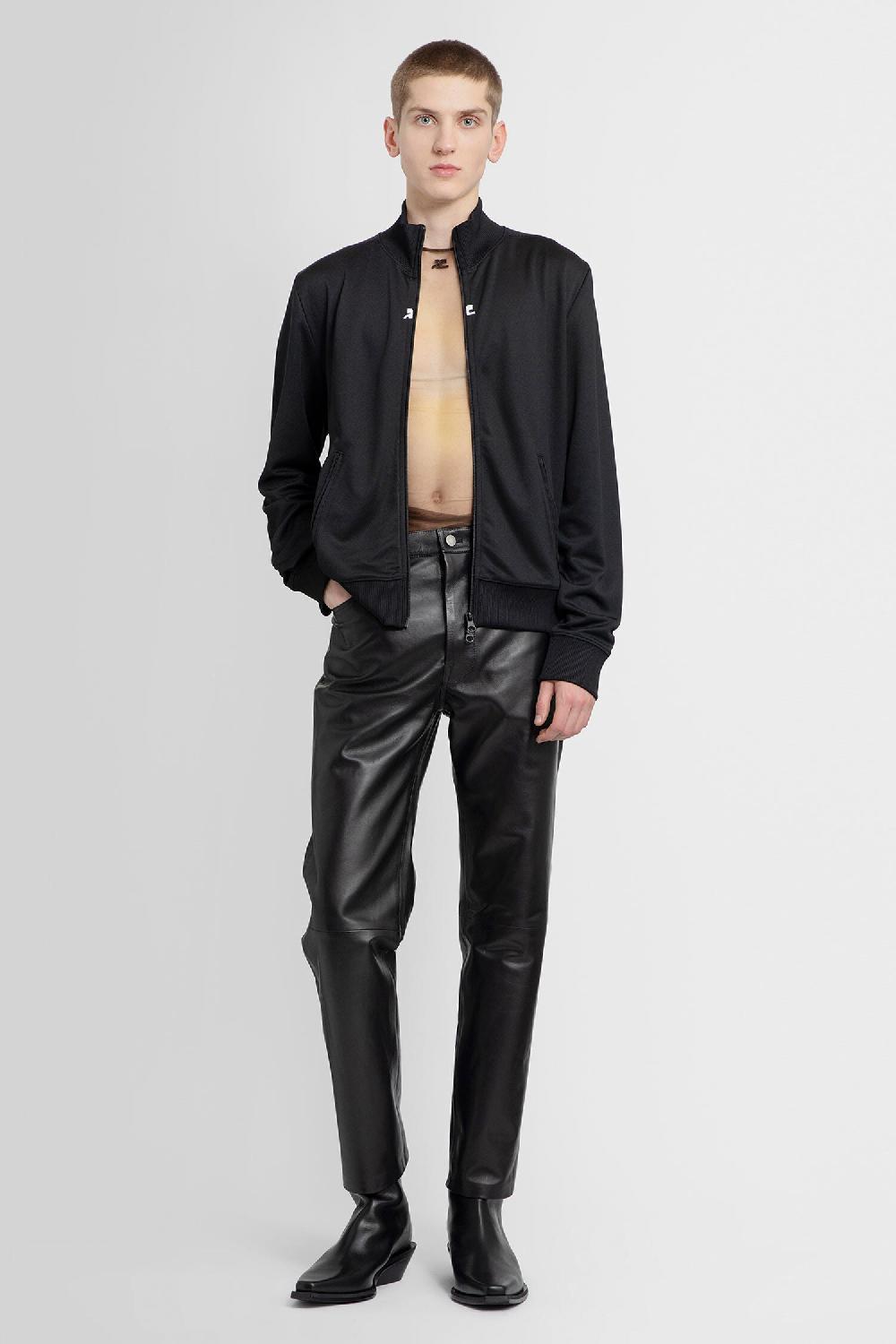 Antonioli COURRÈGES MAN BLACK SWEATSHIRTS