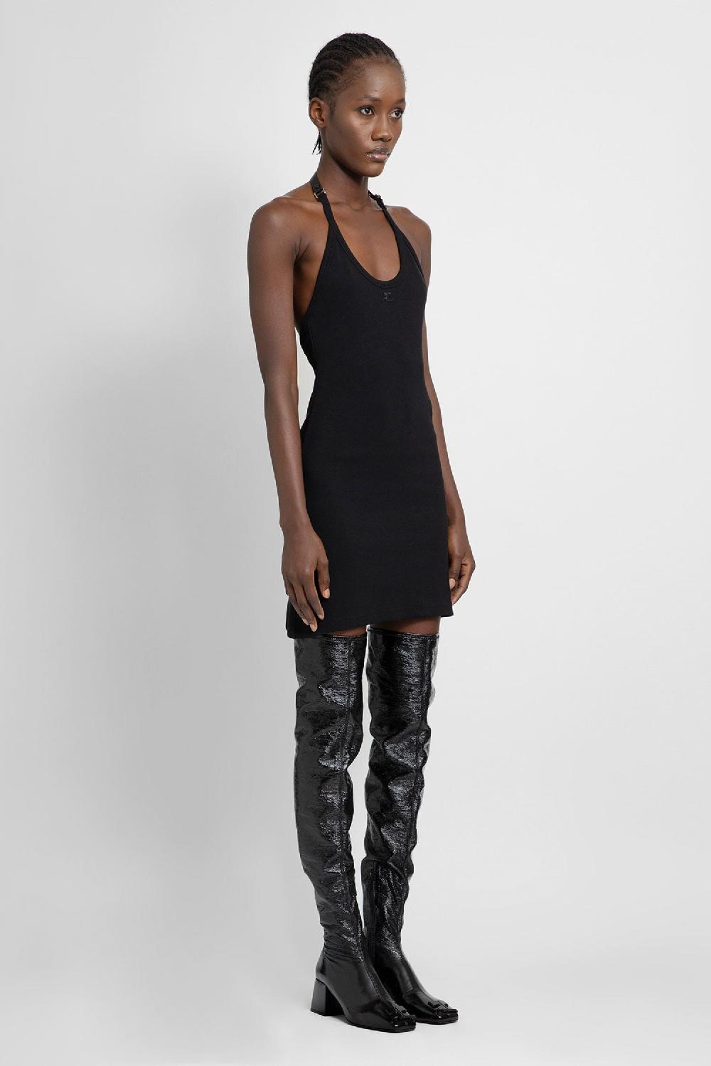 Antonioli COURRÈGES WOMAN BLACK DRESSES