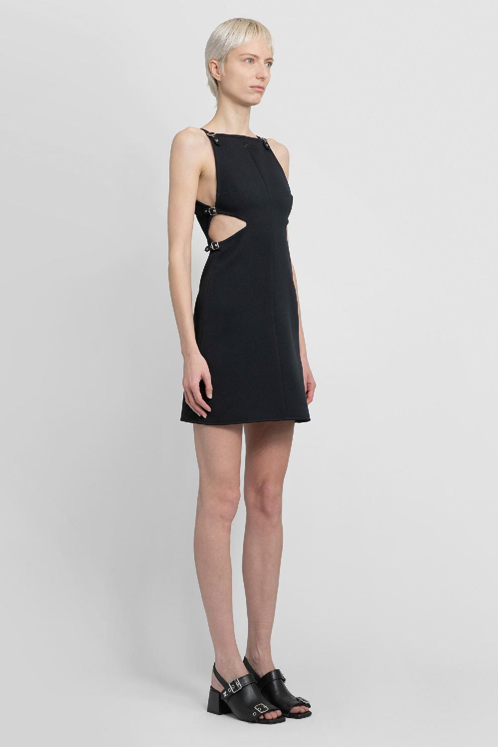 Antonioli COURRÈGES WOMAN BLACK DRESSES
