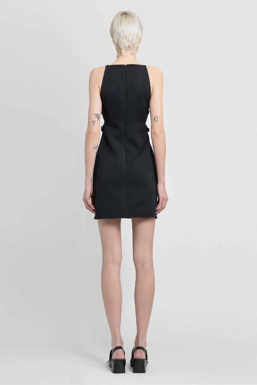 Antonioli COURRÈGES WOMAN BLACK DRESSES