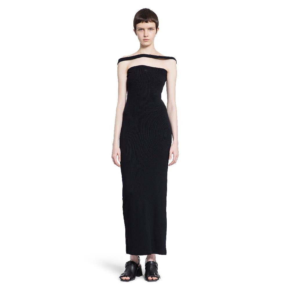Antonioli COURRÈGES WOMAN BLACK DRESSES