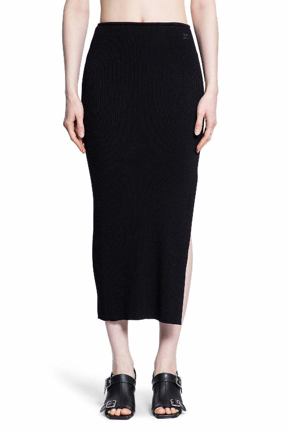 Antonioli COURRÈGES WOMAN BLACK SKIRTS