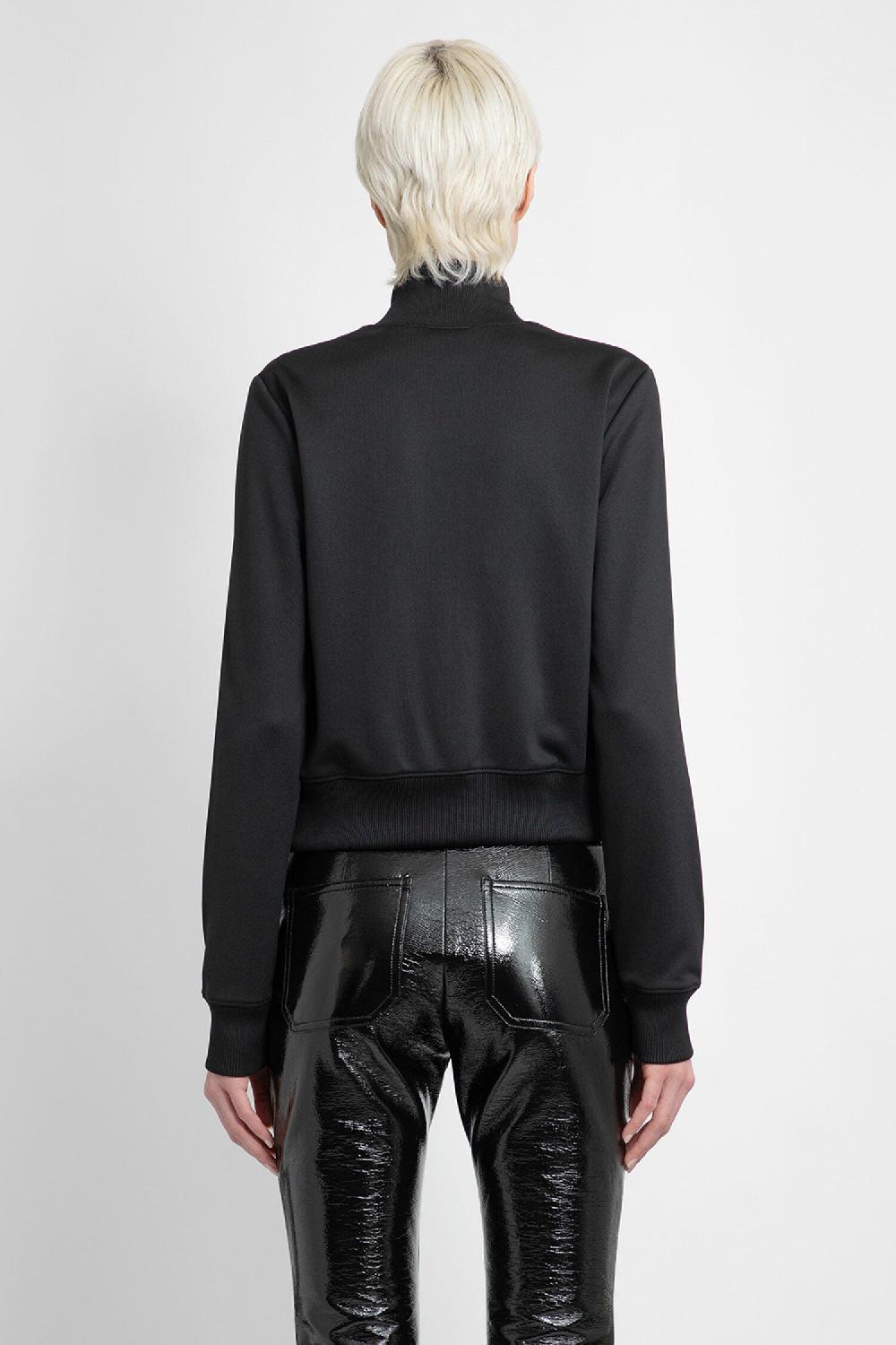 Antonioli COURRÈGES WOMAN BLACK SWEATSHIRTS