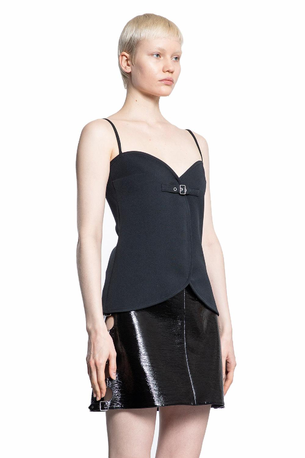 Antonioli COURRÈGES WOMAN BLACK TOPS