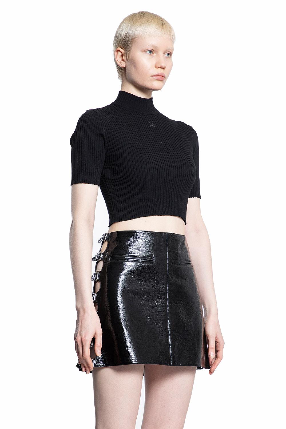 Antonioli COURRÈGES WOMAN BLACK TOPS