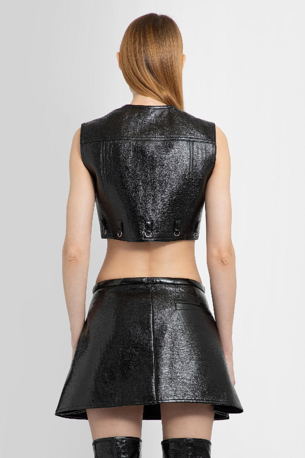 Antonioli COURRÈGES WOMAN BLACK VESTS