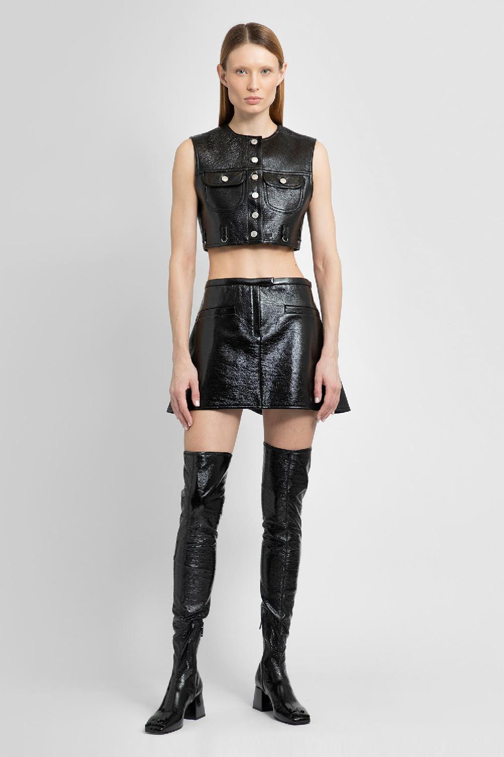 Antonioli COURRÈGES WOMAN BLACK VESTS