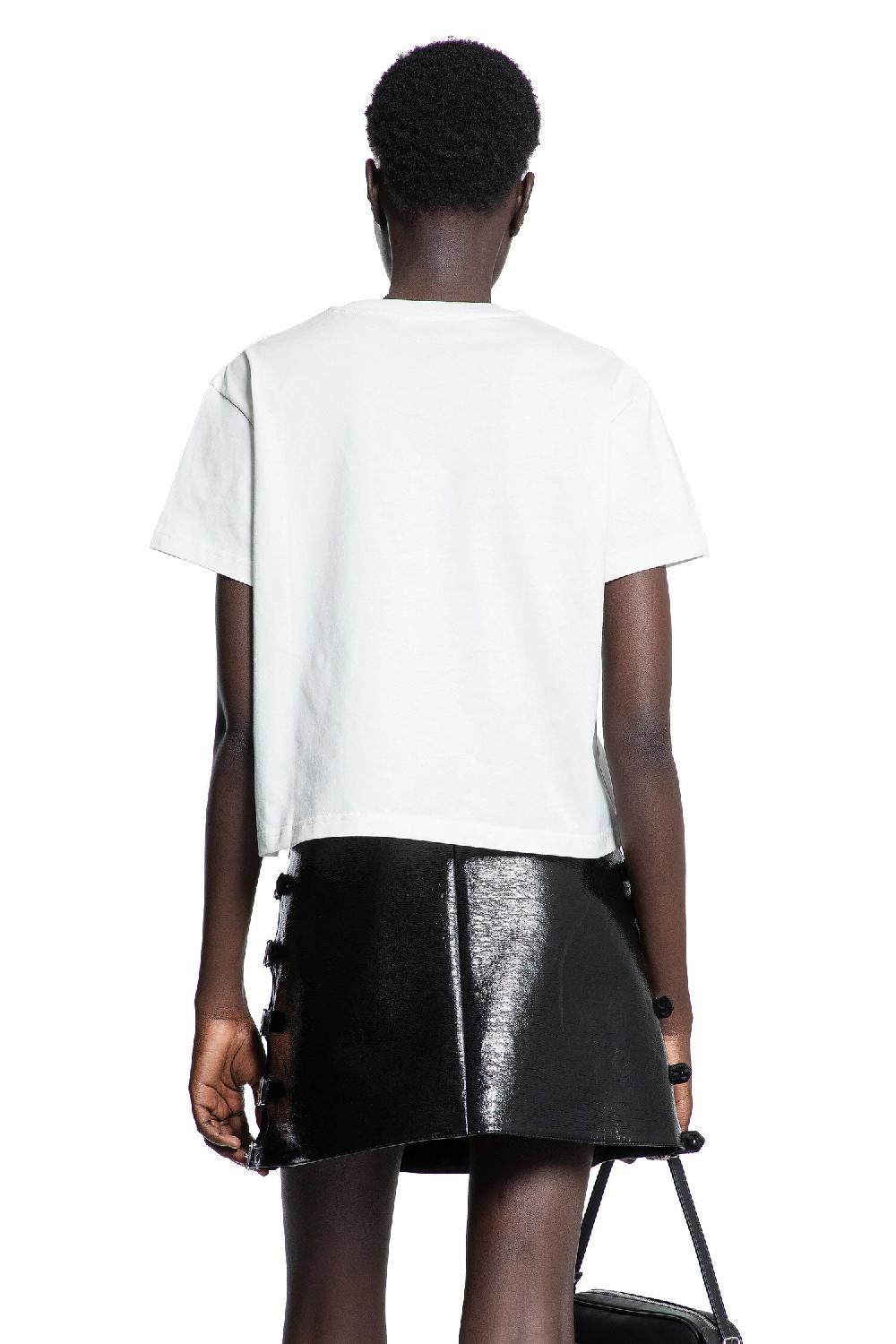 Antonioli COURRÈGES WOMAN WHITE T-SHIRTS & TANK TOPS