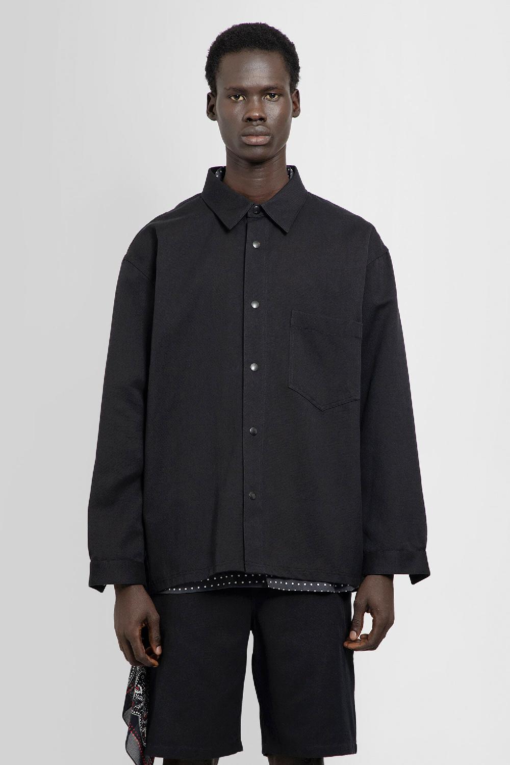 Antonioli DESTIN MAN BLACK SHIRTS