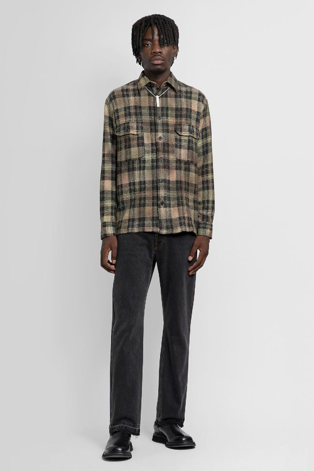 Antonioli DESTIN MAN BROWN SHIRTS