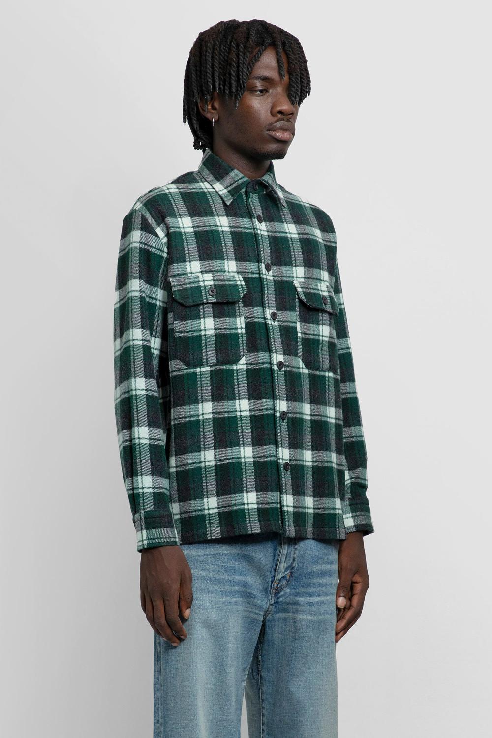 Antonioli DESTIN MAN GREEN SHIRTS