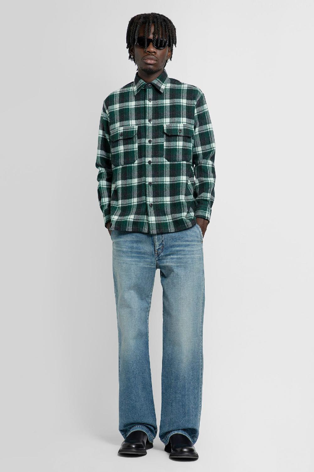 Antonioli DESTIN MAN GREEN SHIRTS