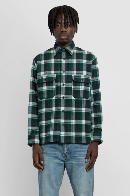 Antonioli DESTIN MAN GREEN SHIRTS