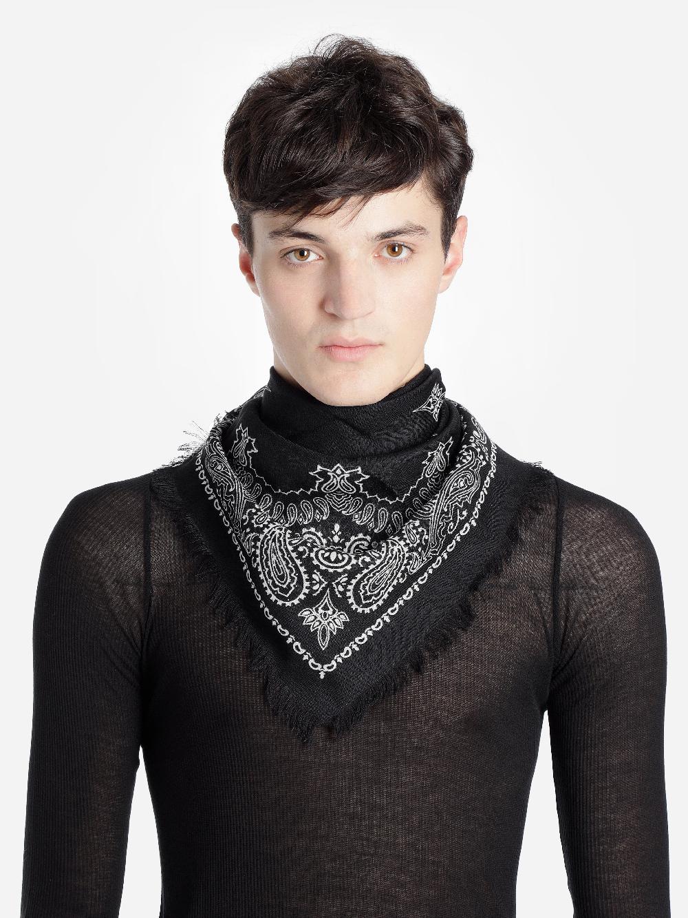Antonioli DESTIN UNISEX BLACK SCARVES
