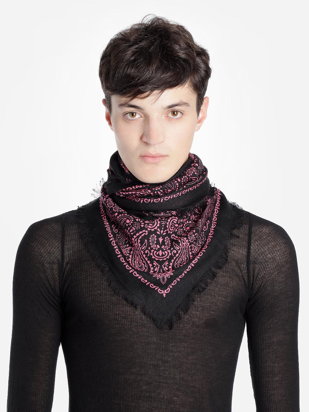 Antonioli DESTIN UNISEX BLACK SCARVES